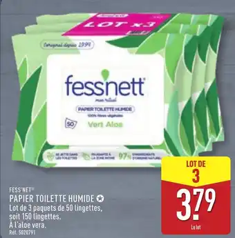 ALDI Papier toilette humide offre