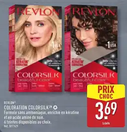 ALDI Revlon coloration colorsilk offre