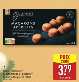 ALDI 12 macarons apéritifs offre