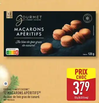 ALDI 12 macarons apéritifs offre