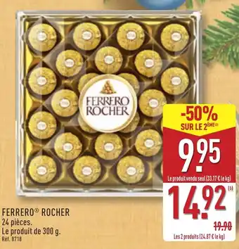 ALDI Ferrero rocher offre