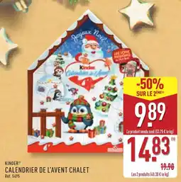 ALDI Calendrier de l'avent chalet offre