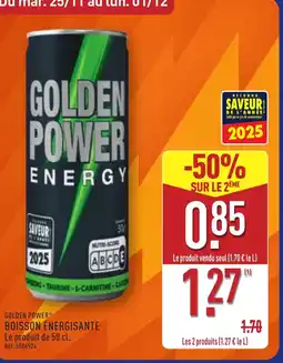 ALDI Boisson énergisante offre