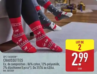 ALDI Chaussettes offre