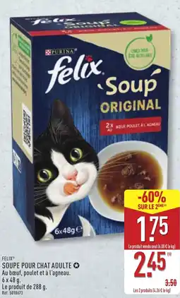 ALDI SOUPE POUR CHAT ADULTE offre