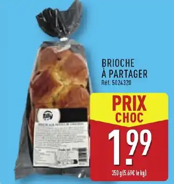 ALDI Brioche à partager offre