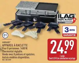 ALDI Appareil à raclette offre
