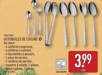 ALDI Crofton ustensiles de cuisine offre