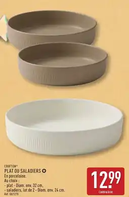 ALDI Crofton plat ou saladiers offre