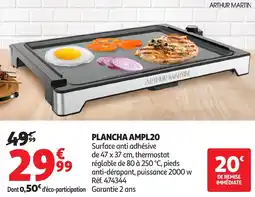 Auchan Plancha ampl20 offre