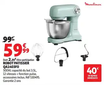 Auchan Robot patissier qa1403f0 offre