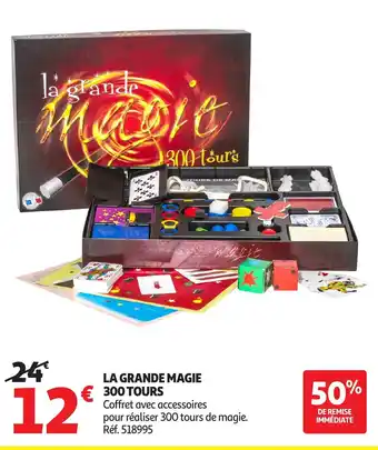 Auchan La grande magie 300 tours offre