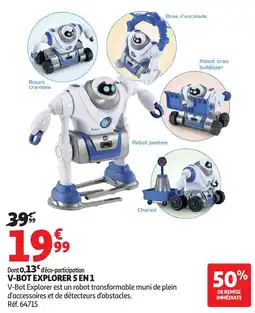 Auchan V-bot explorer 5 en 1 offre