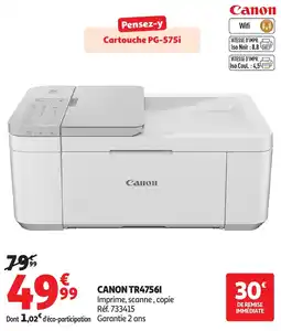 Auchan Canon tr47561 offre