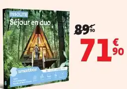 Auchan Insolite séjour en duo offre