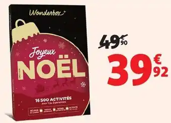 Auchan Joyeux noel offre
