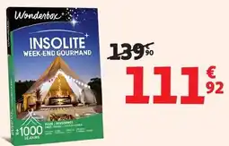 Auchan Insolite week-end gourmand offre
