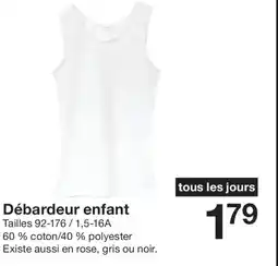 Zeeman Débardeur enfant offre