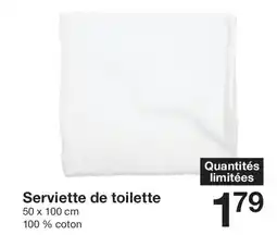Zeeman Serviette de toilette offre