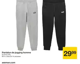 Zeeman Pantalon de jogging homme offre