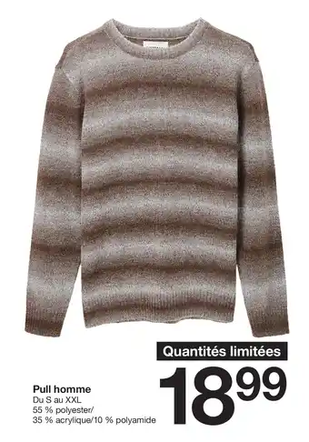Zeeman Pull homme offre