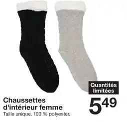 Zeeman Chaussettes d'intérieur femme offre