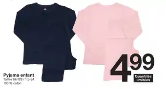 Zeeman Pyjama enfant offre