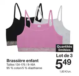 Zeeman Brassière enfant offre
