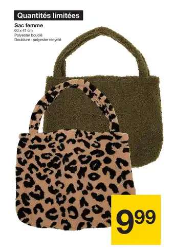 Zeeman Sac femme offre