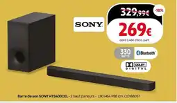 Darty Barre de son SONY HTS400CEL offre