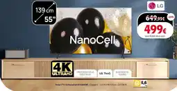 Darty Smart TV LG NanoCell AI NANO81 offre