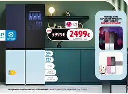 Darty Réfrigérateur congélateur en bas lg gmv960nnme offre