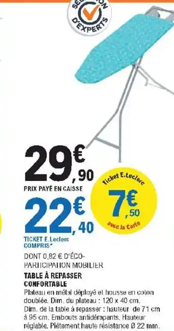 Table à Repasser