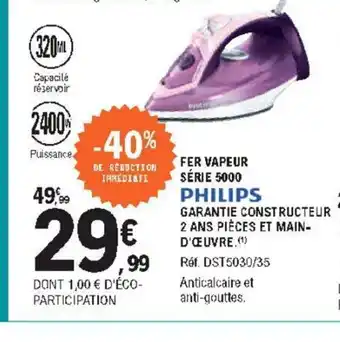 E.Leclerc Fer Vapeur offre