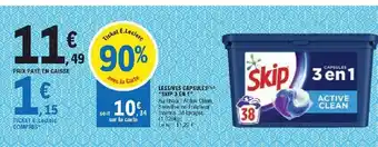 E.Leclerc Lessive Capsules offre