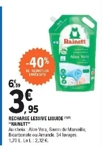 E.Leclerc Recharge Lessive Liquide offre
