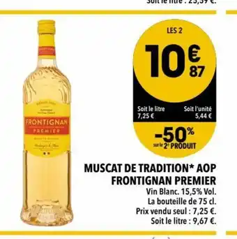 Supeco Muscat de Tradition AOP offre