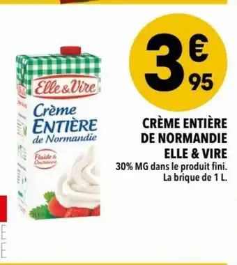 Supeco Crème Entière offre