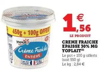 U Express Creme Fraiche offre