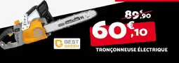Bricomarché BEST GREEN Tronçonneuse électrique offre