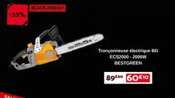 Bricomarché BESTGREEN Tronçonneuse électrique BG offre