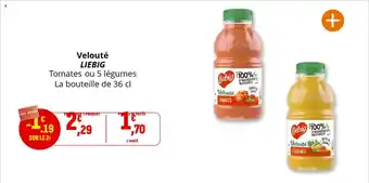 Coccinelle Supermarché LIEBIG Velouté offre