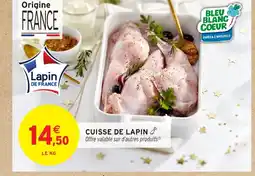 Intermarché Hyper Cuisse de lapin offre