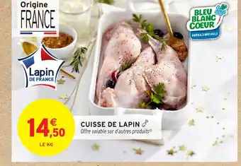 Intermarché Hyper Cuisse de lapin offre