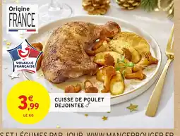 Intermarché Hyper Cuisse de poulet dejointee offre