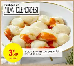 Intermarché Hyper Noix de saint jacques offre