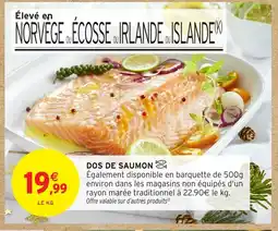 Intermarché Hyper Dos de saumon offre