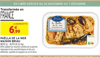 Intermarché Hyper MAISON BRIAU Paëlla de la mer offre