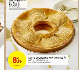 Intermarché Hyper Tarte couronne aux pommes offre