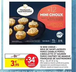 Intermarché Hyper 12 mini choux offre